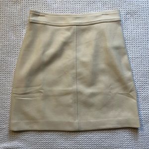 J. Crew Cream Wool Skirt 🤍